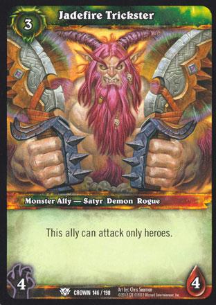 World of Warcraft TCG | Jadefire Trickster - Crown of the Heavens 146/198 | The Nerd Merchant