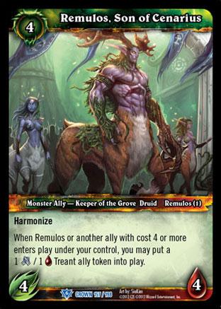 World of Warcraft TCG | Remulos, Son of Cenarius - Crown of the Heavens 157/198 | The Nerd Merchant