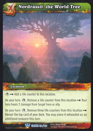 World of Warcraft TCG | Nordrassil, the World Tree - Crown of the Heavens 198/198 | The Nerd Merchant