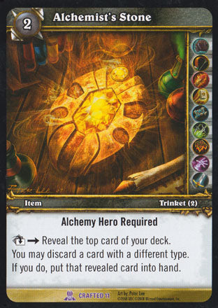 World of Warcraft TCG | Alchemist's Stone - Crafting Redemption | The Nerd Merchant