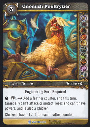 Gnomish Poultryizer - Crafting Redemption
