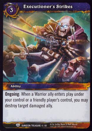 World of Warcraft TCG | Executioner's Strikes - Dungeon Deck Treasure 4/60 | The Nerd Merchant