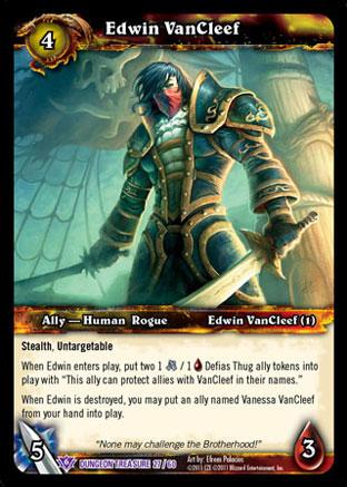 World of Warcraft TCG | Edwin VanCleef - Dungeon Deck Treasure 27/60 | The Nerd Merchant