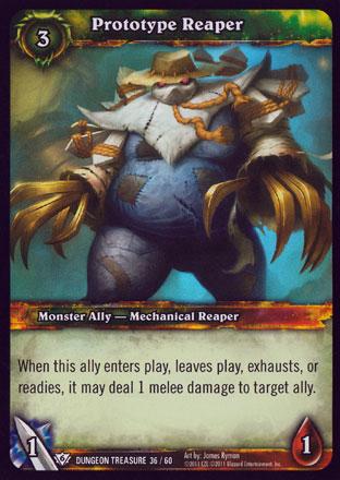 World of Warcraft TCG | Prototype Reaver  (Foil) - Dungeon Deck Treasure 36/60 | The Nerd Merchant