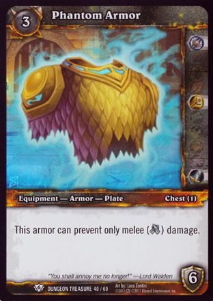 World of Warcraft TCG | Phantom Armor - Dungeon Deck Treasure 40/60 | The Nerd Merchant