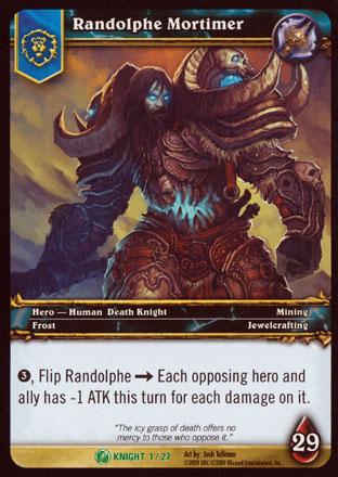 World of Warcraft TCG | Randolphe Mortimer - Death Knight Starter 1/27 | The Nerd Merchant