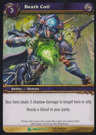 World of Warcraft TCG | Death Coil - Death Knight Starter 6/27 | The Nerd Merchant