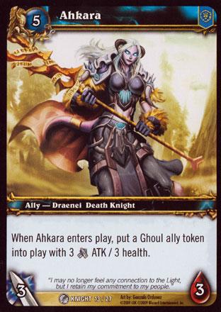 World of Warcraft TCG | Ahkara - Death Knight Starter 13/27 | The Nerd Merchant