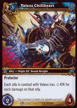 World of Warcraft TCG | Valeos Chillheart - Death Knight Starter 15/27 | The Nerd Merchant