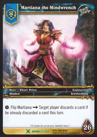 World of Warcraft TCG | Martiana the Mindwrench - Drums of War 3/268 | The Nerd Merchant