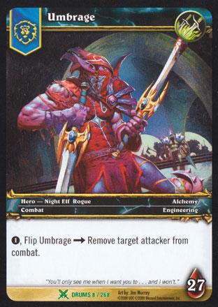 World of Warcraft TCG | Umbrage - Drums of War 8/268 | The Nerd Merchant