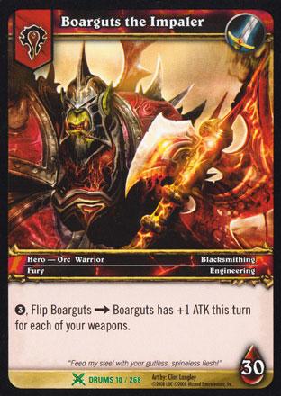 World of Warcraft TCG | Boarguts the Impaler - Drums of War 10/268 | The Nerd Merchant