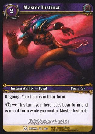 World of Warcraft TCG | Master Instinct - Drums of War 25/268 | The Nerd Merchant