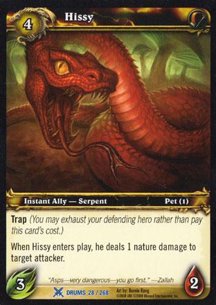 World of Warcraft TCG | Hissy - Drums of War 28/268 | The Nerd Merchant