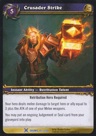 World of Warcraft TCG | Crusader Strike - Drums of War 45/268 | The Nerd Merchant