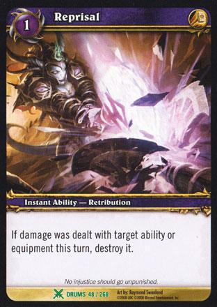 World of Warcraft TCG | Reprisal - Drums of War 48/268 | The Nerd Merchant