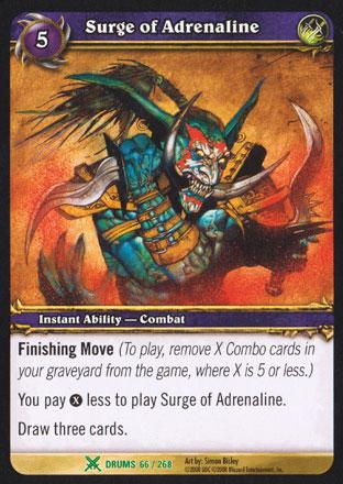 World of Warcraft TCG | Surge of Adrenaline - Drums of War 66/268 | The Nerd Merchant