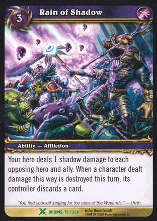 World of Warcraft TCG | Rain of Shadow - Drums of War 79/268 | The Nerd Merchant