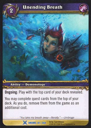 World of Warcraft TCG | Unending Breath - Drums of War 81/268 | The Nerd Merchant