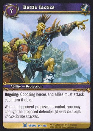 World of Warcraft TCG | Battle Tactics - Drums of War 84/268 | The Nerd Merchant