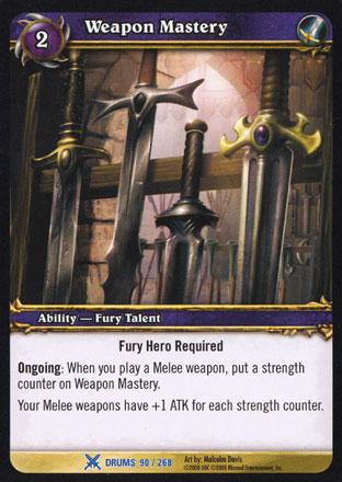 World of Warcraft TCG | Weapon Mastery - Drums of War 90/268 | The Nerd Merchant