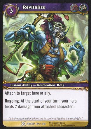 World of Warcraft TCG | Revitalize - Drums of War 103/268 | The Nerd Merchant