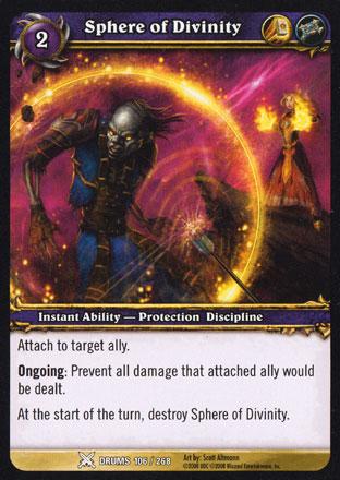 World of Warcraft TCG | Sphere of Divinity - Drums of War 106/268 | The Nerd Merchant