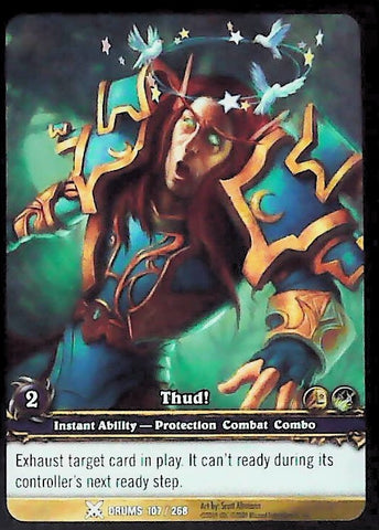 World of Warcraft TCG | Thud! (Extended Art) - Drums of War 107/268 | The Nerd Merchant