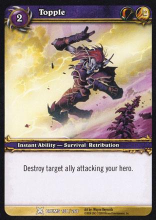 World of Warcraft TCG | Topple - Drums of War 108/268 | The Nerd Merchant