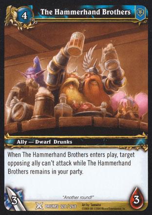 World of Warcraft TCG | The Hammerhand Brothers - Drums of War 128/268 | The Nerd Merchant