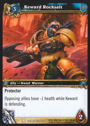 World of Warcraft TCG | Keward Rocksalt - Drums of War 131/268 | The Nerd Merchant