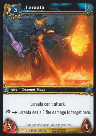 World of Warcraft TCG | Loraala - Drums of War 135/268 | The Nerd Merchant