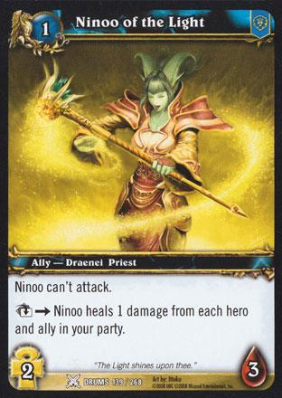 World of Warcraft TCG | Ninoo of the Light - Drums of War 139/268 | The Nerd Merchant