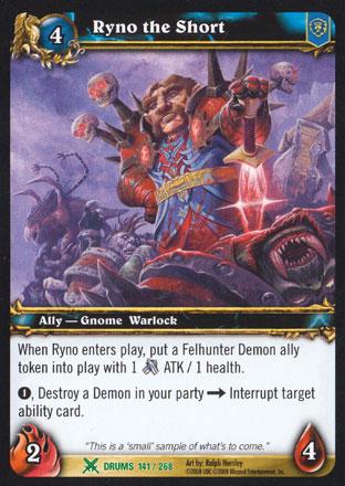 World of Warcraft TCG | Ryno the Short - Drums of War 141/268 | The Nerd Merchant