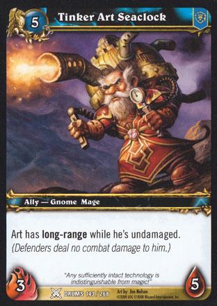 World of Warcraft TCG | Tinker Art Seaclock - Drums of War 143/268 | The Nerd Merchant