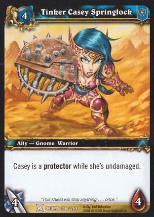 World of Warcraft TCG | Tinker Casey Springlock - Drums of War 146/268 | The Nerd Merchant