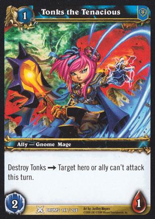 World of Warcraft TCG | Tonks the Tenacious - Drums of War 147/268 | The Nerd Merchant