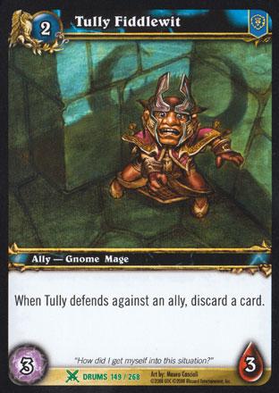 World of Warcraft TCG | Tully Fiddlewit - Drums of War 149/268 | The Nerd Merchant