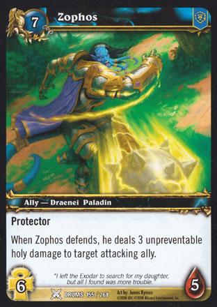 World of Warcraft TCG | Zophos - Drums of War 155/268 | The Nerd Merchant