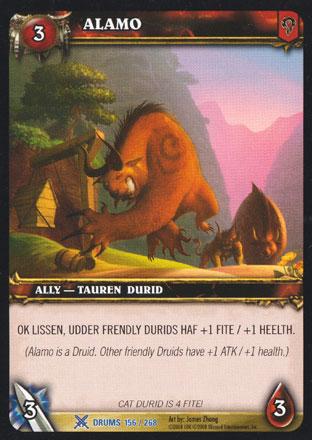 World of Warcraft TCG | ALAMO - Drums of War 156/268 | The Nerd Merchant