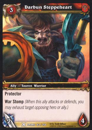 World of Warcraft TCG | Darbun Steppeheart - Drums of War 163/268 | The Nerd Merchant