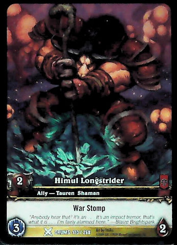 World of Warcraft TCG | Himul Longstrider (Extended Art) - Drums of War 170/268 | The Nerd Merchant