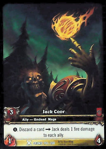 World of Warcraft TCG | Jack Coor (Extended Art) - Drums of War 172/268 | The Nerd Merchant