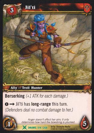 World of Warcraft TCG | Jil'ti - Drums of War 174/268 | The Nerd Merchant