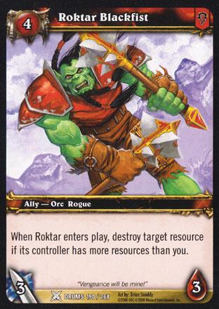 World of Warcraft TCG | Roktar Blackfist - Drums of War 190/268 | The Nerd Merchant