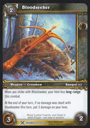 World of Warcraft TCG | Bloodseeker - Drums of War 222/268 | The Nerd Merchant