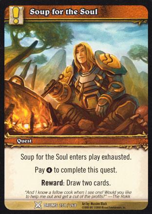 World of Warcraft TCG | Soup for the Soul - Drums of War 254/268 | The Nerd Merchant