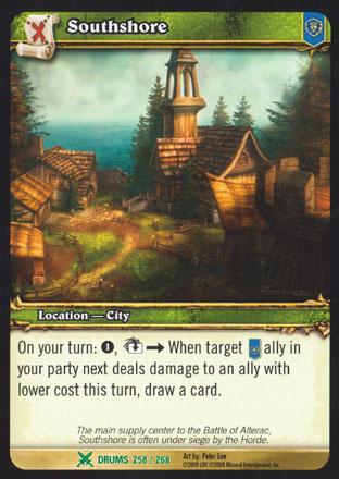 World of Warcraft TCG | Southshore - Drums of War 258/268 | The Nerd Merchant