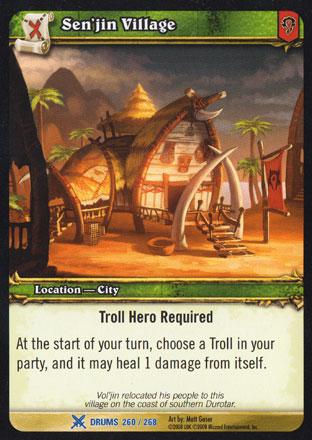 World of Warcraft TCG | Sen'jin Village - Drums of War 260/268 | The Nerd Merchant
