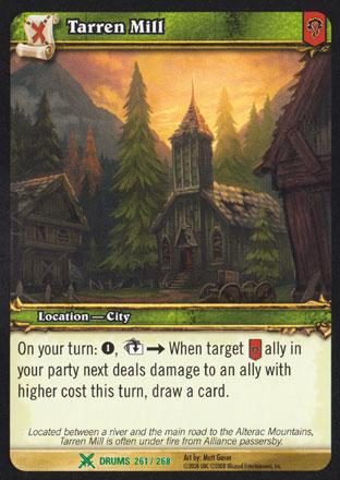 World of Warcraft TCG | Tarren Mill - Drums of War 261/268 | The Nerd Merchant